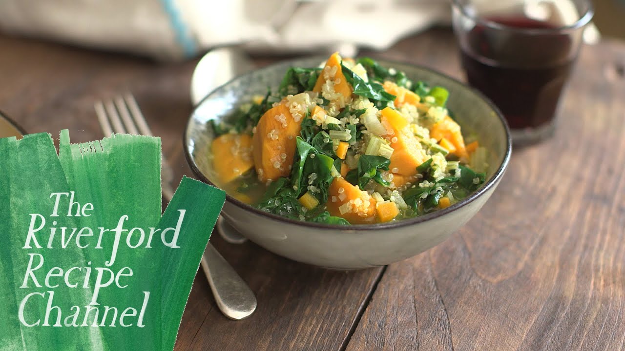 Chard, Sweet Potato & Quinoa Stew recipe