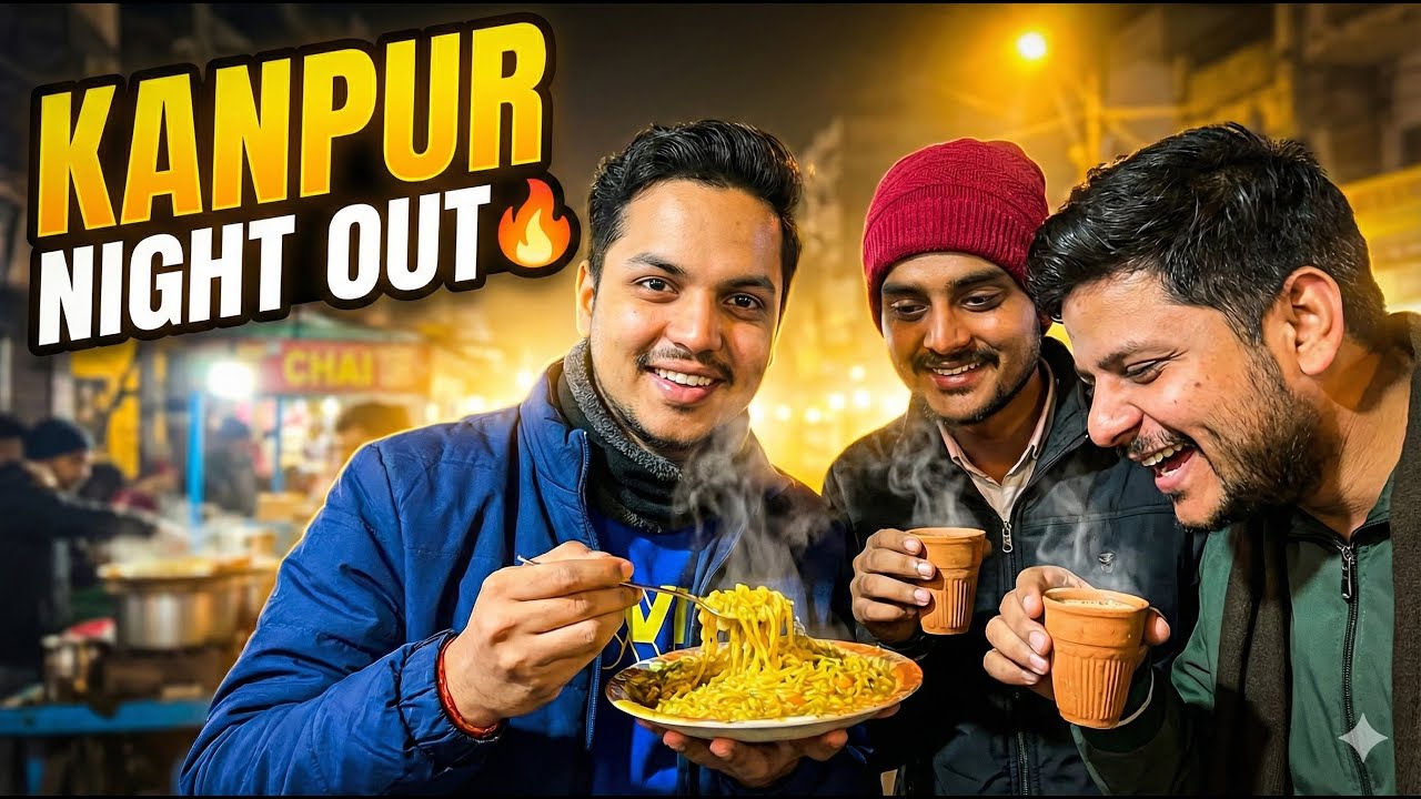 Kanpur Night Out With Friends 😂 | Maggie + Chai + Unlimited Masti