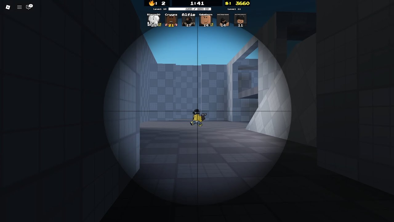 pro aimer tries roblox flick fps for the first time...