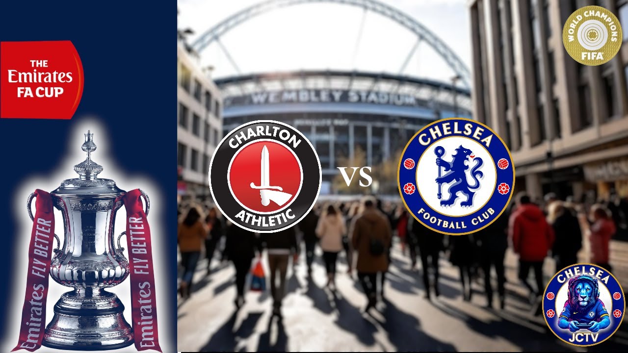 LIVE FA CUP - Charlton vs Chelsea - A Case For The Blues Live Watch A-Long‼️