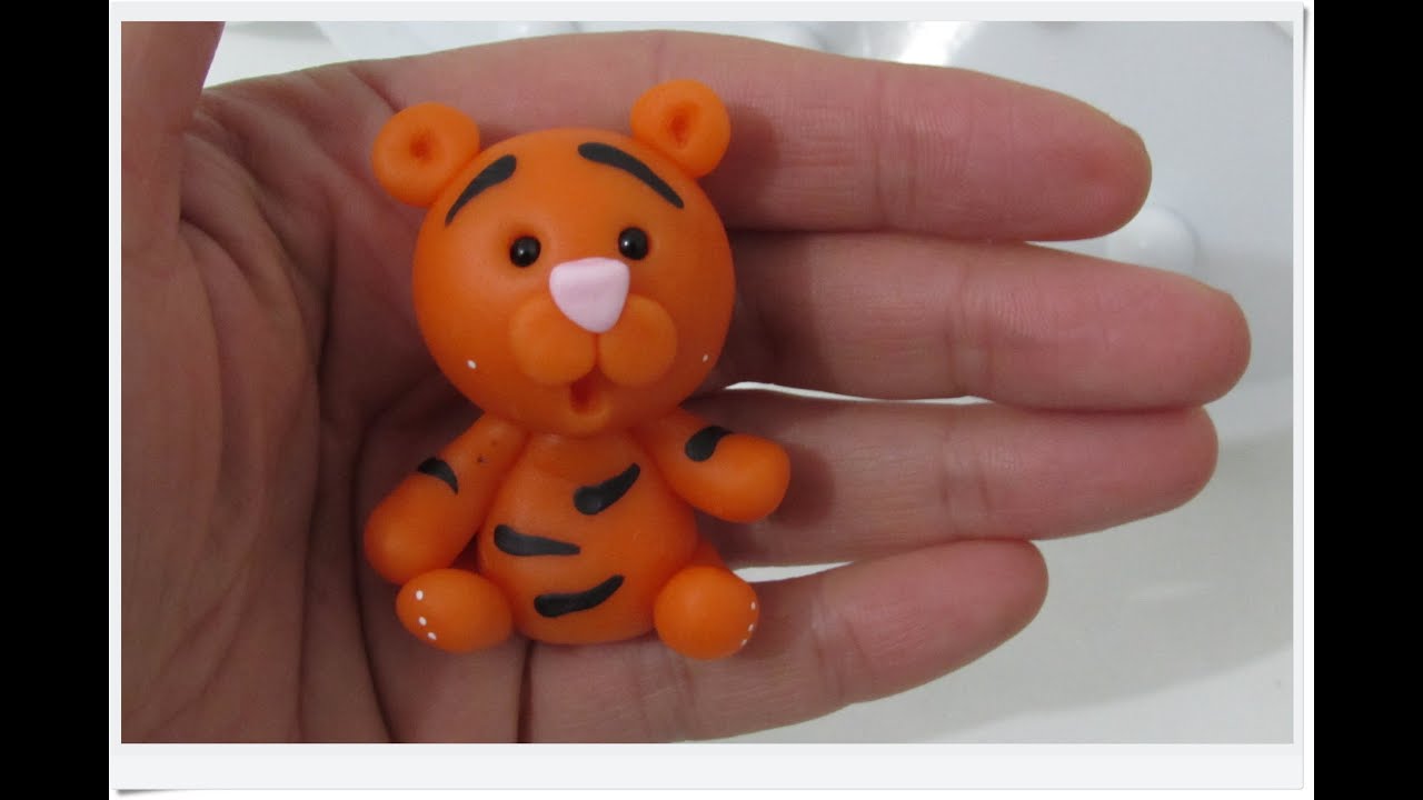 Bichinho safari de biscuit sem ferramentas tigre