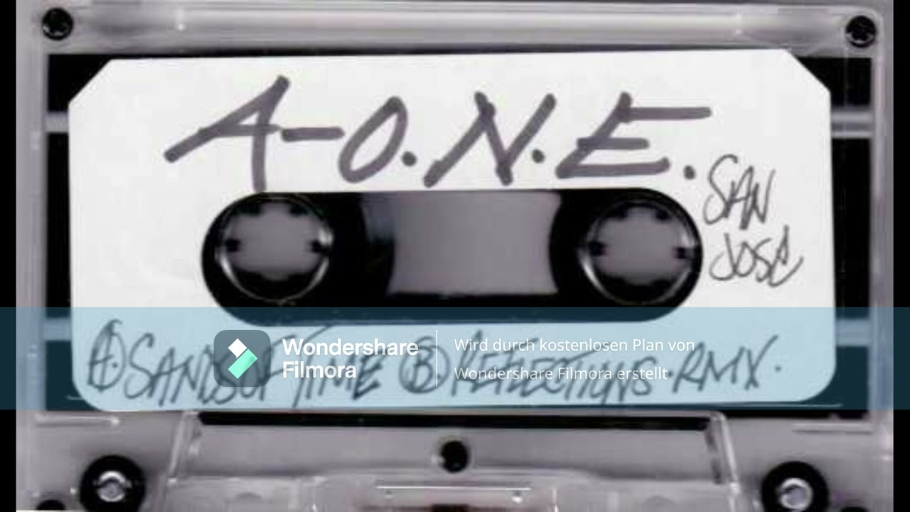 A-O.N.E. – Sands Of Time / Reflections  (Cassette Single 1998)