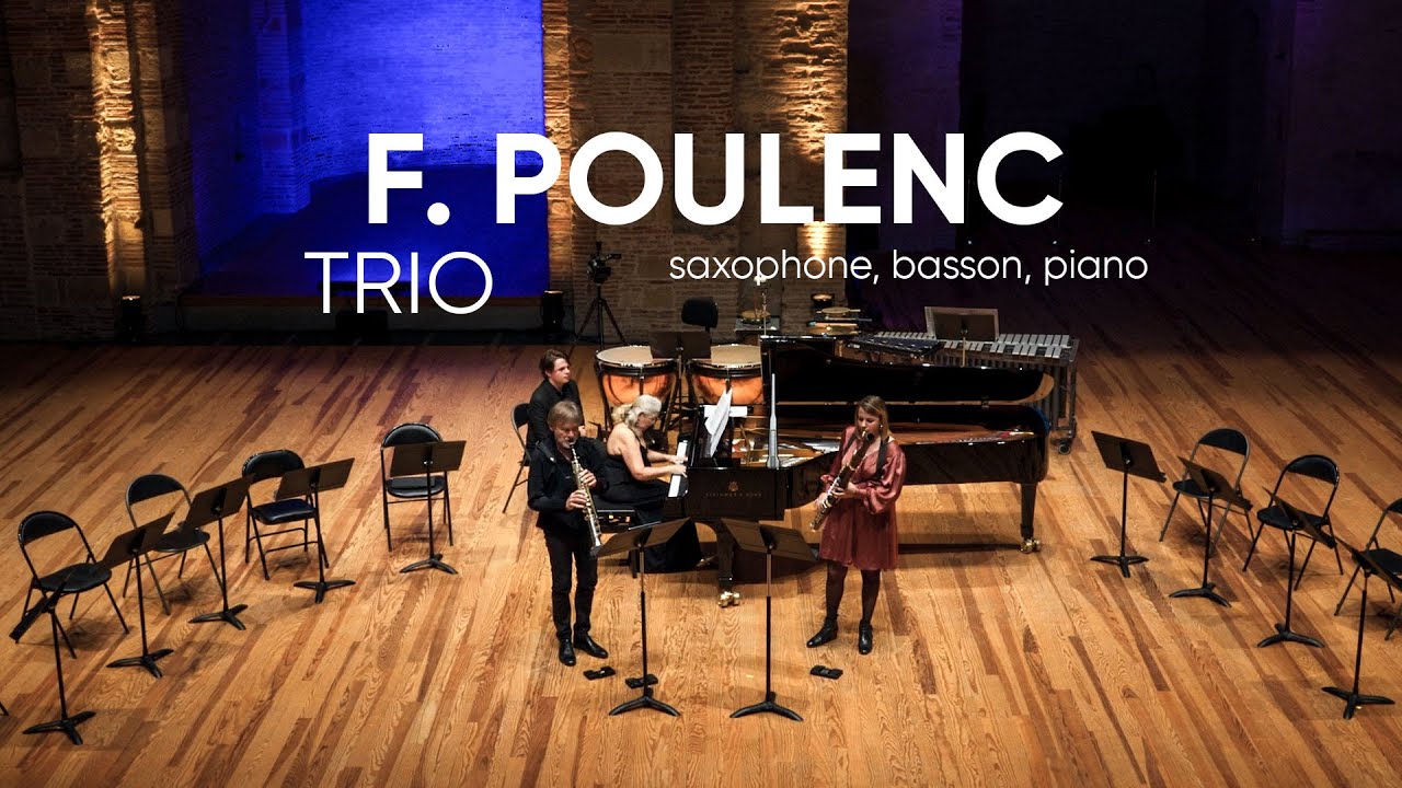 F. POULENC | Trio pour hautbois (saxophone), basson et piano