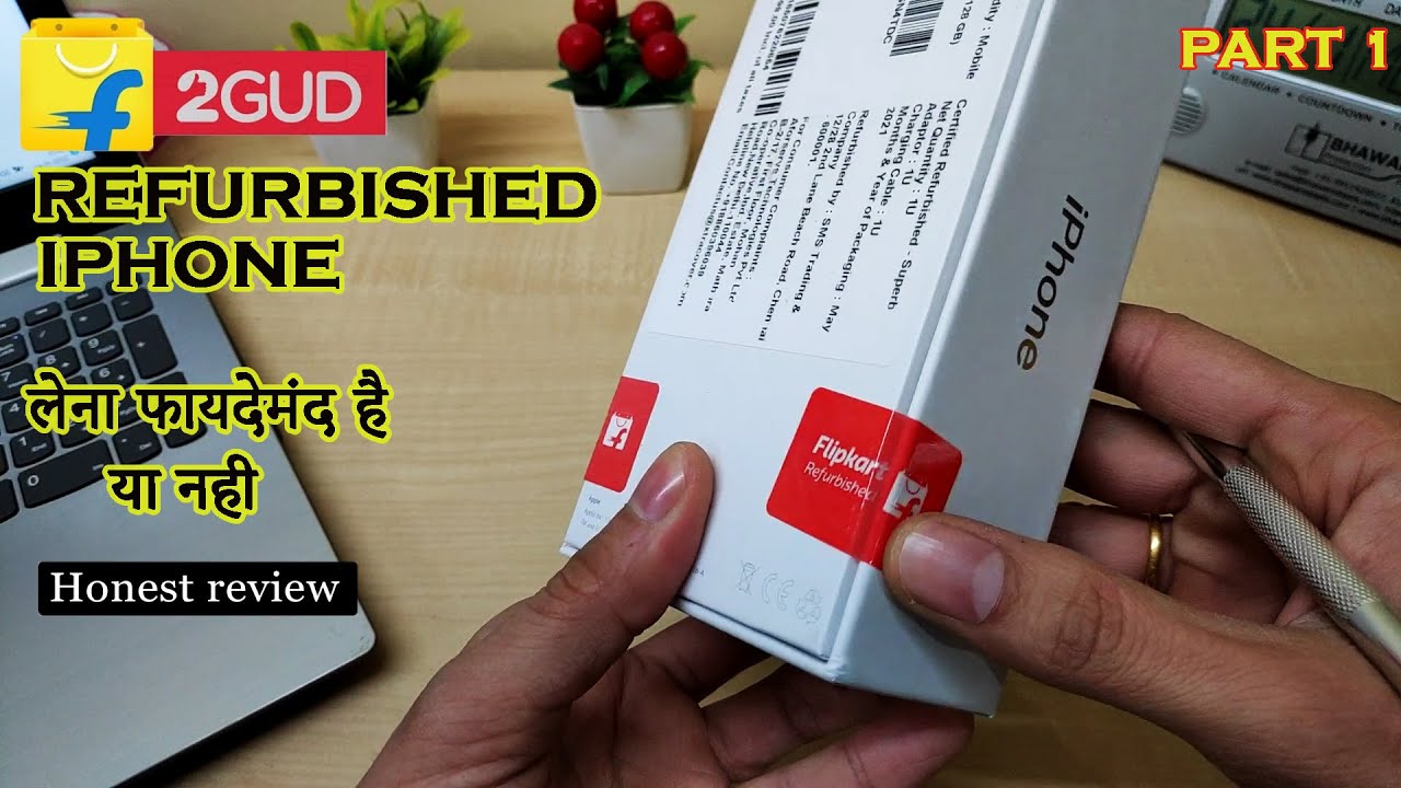 Refurbished iPhone from 2Gud | Live Unboxing & honest review || Part 1
