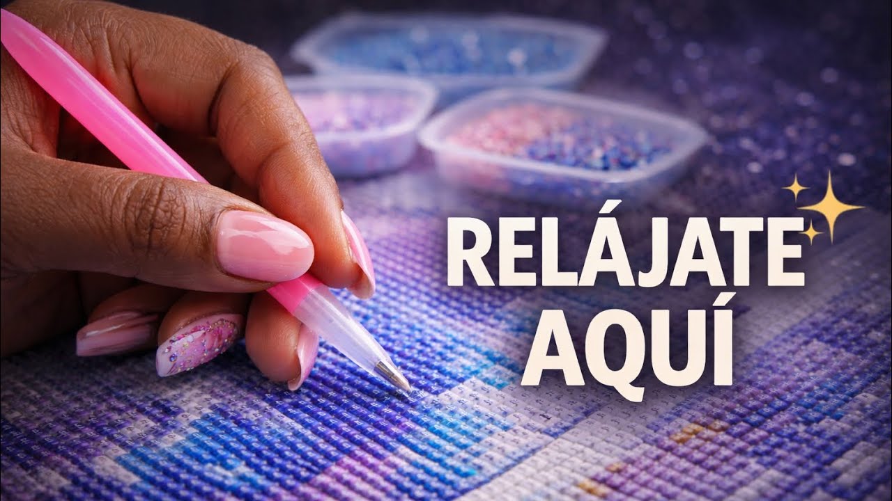 LIVE 🎨 Diamond Painting para calmar la ansiedad 