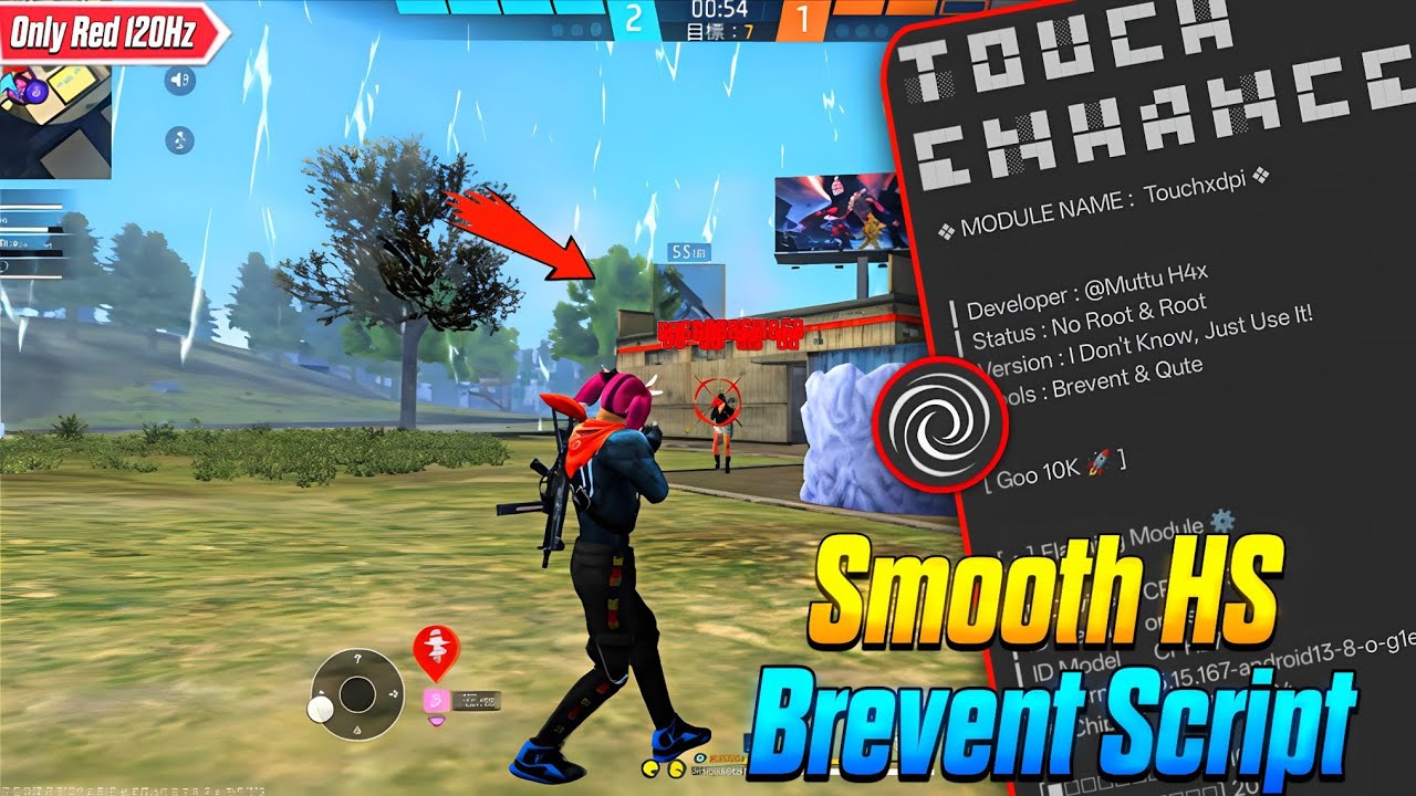 НОВЫЙ модуль Brevent для НУЛЕВОЙ отдачи | БЕЗУМНОЕ повышение точности в Free Fire ⚙️👺