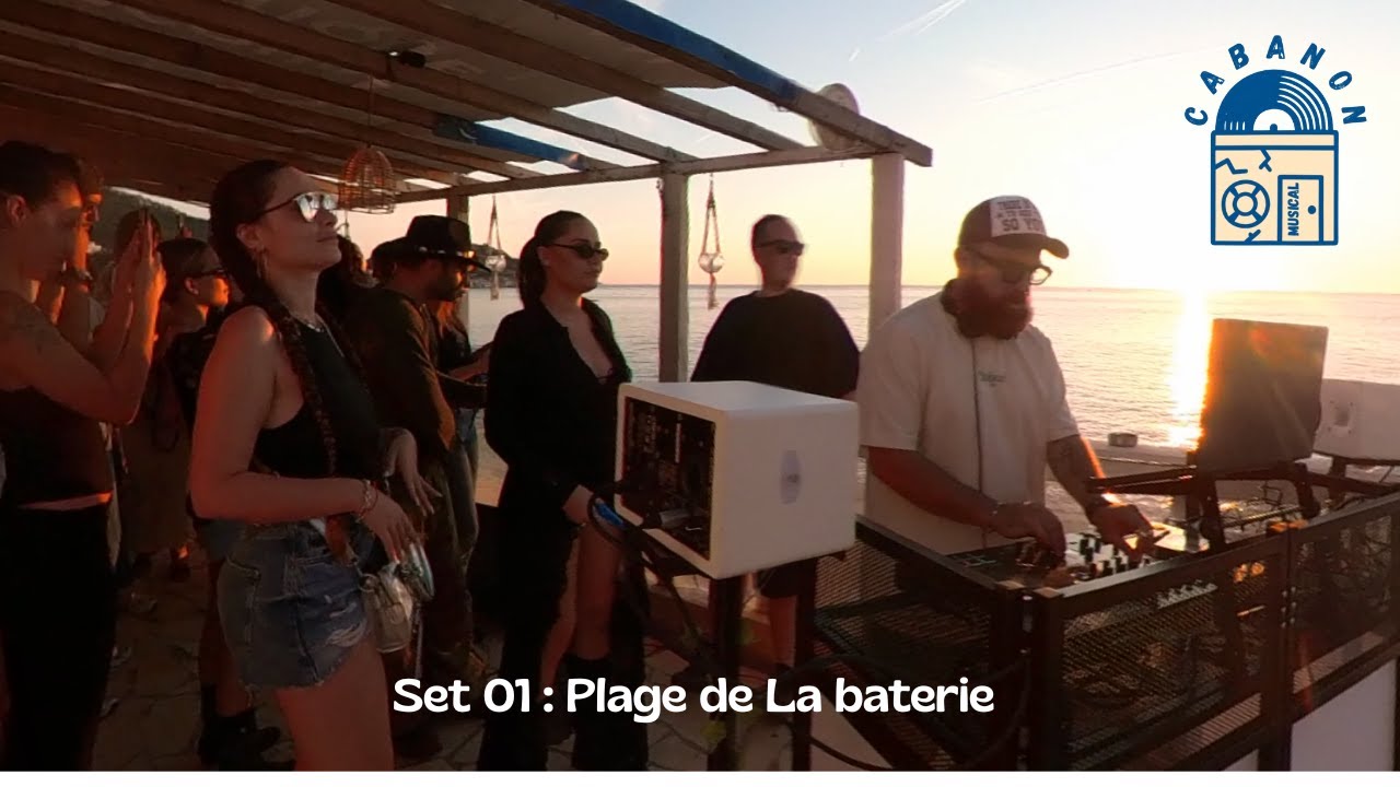 Cabanon Musical Dj Set 01| House Music Mix Rooftop Sunset Chill Playa Tech House | Marseille, France