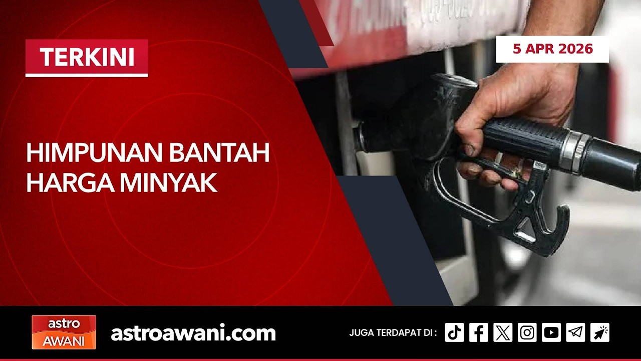 [LANGSUNG] Himpunan Bantah Harga Minyak | 5 April 2026