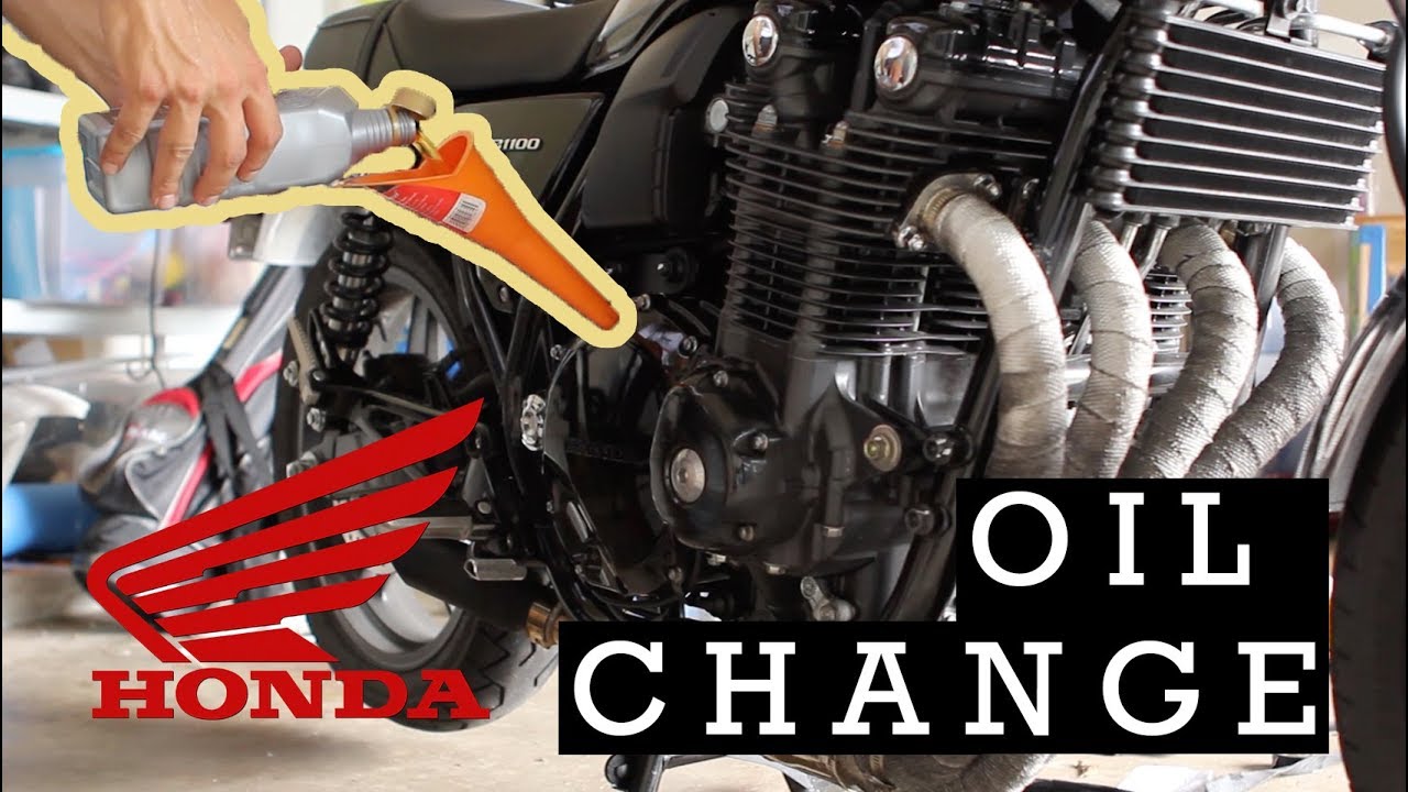 2014 Honda CB1100 Oil Change | 4,000mi