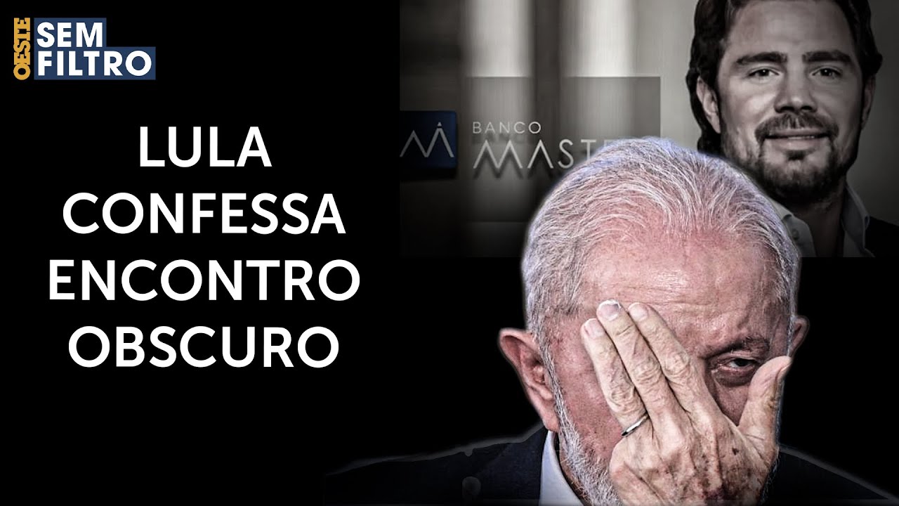 GRAVE! Lula admite reunião fora da agenda com dono do Master no Planalto
