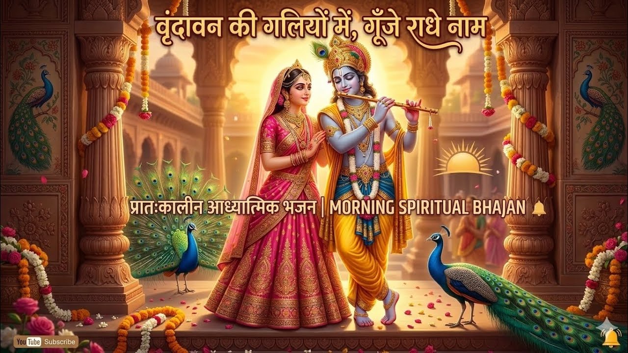 Vrindavan Radha Krishna Bhajan | Radhe Radhe Shyam Bhakti Song | Beautiful Devotional Song