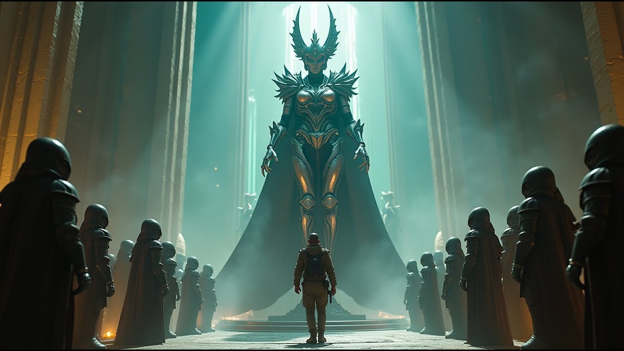 “Who Repaired My Armor?” the Alien Queen Roared — A Lone Human Engineer Answered| HFY