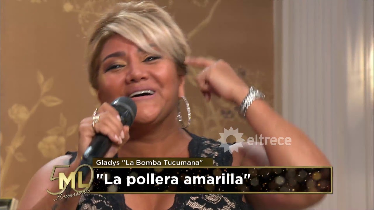 Gladys La Bomba Tucumana cantó 