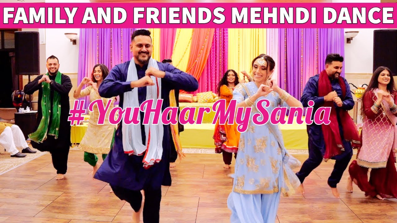 Haaris and Sania's Mehndi - Boys and Girls Bollywood and Bhangra Dance