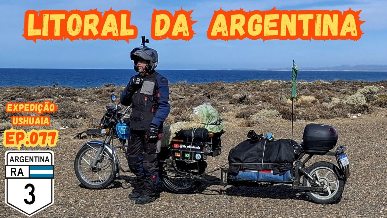 Ep77- RETORNANDO DO USHUAIA: Chegamos em Caleta Olívia - Veja onde Dormimos!