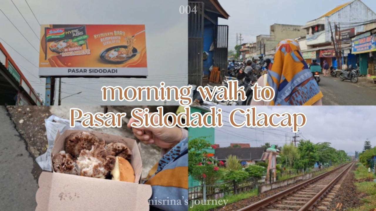 004 -  morning walk to Pasar Sidodadi Cilacap