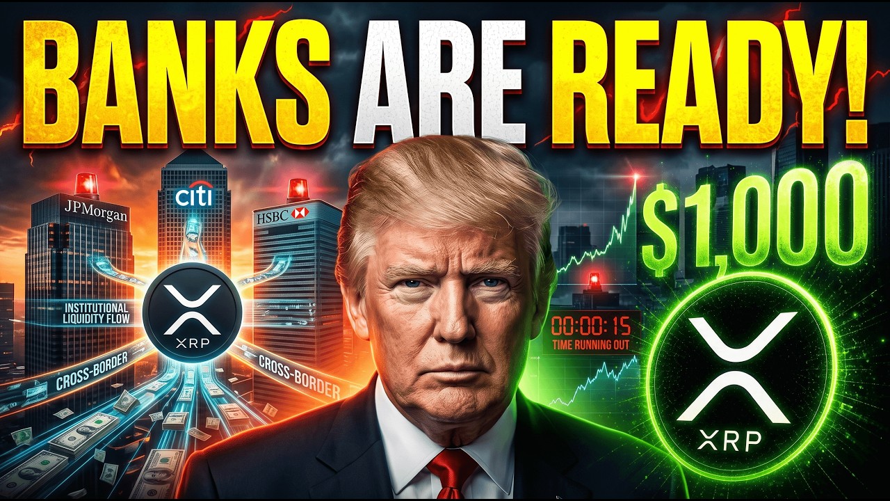 XRP IS READY FOR THE NEXT MOVE ARE YOU? - THE BANKS ARE POSITIONING GET READY!