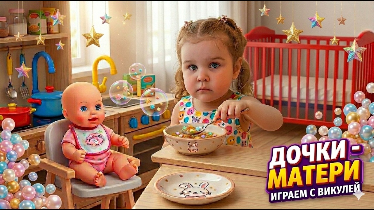 Игры Викули Игры с куклой Аннабель