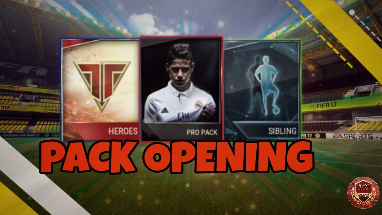 20 VARIETY PACKS PACK OPENING| FIFA 17 MOBILE |HUN|