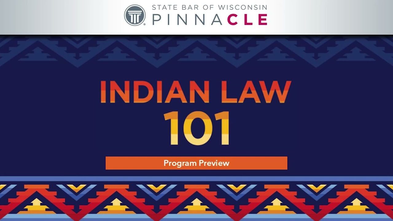 Indian Law 101 [CLIP]