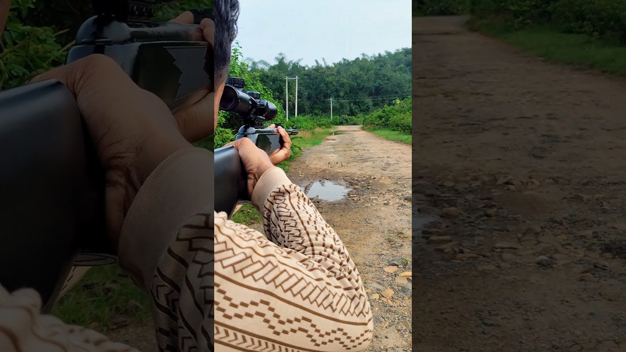 shooting with pellet gun #pelletguns #trending #shorts