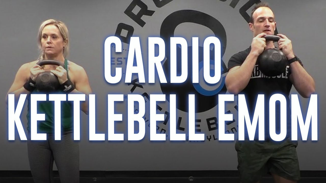 Awesome Cardio Kettlebell EMOM Workout 42.4 | Follow Along On Demand Kettlebell Workouts