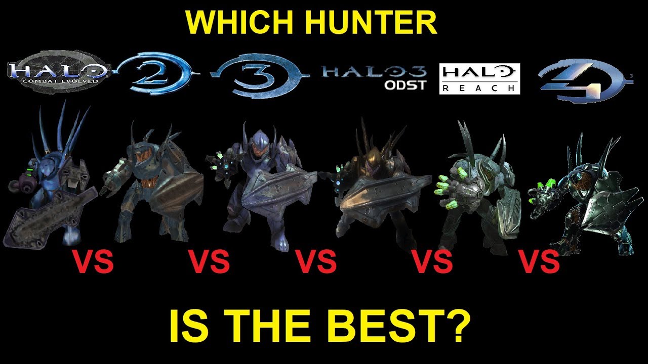В какой игре Halo самые сильные охотники?