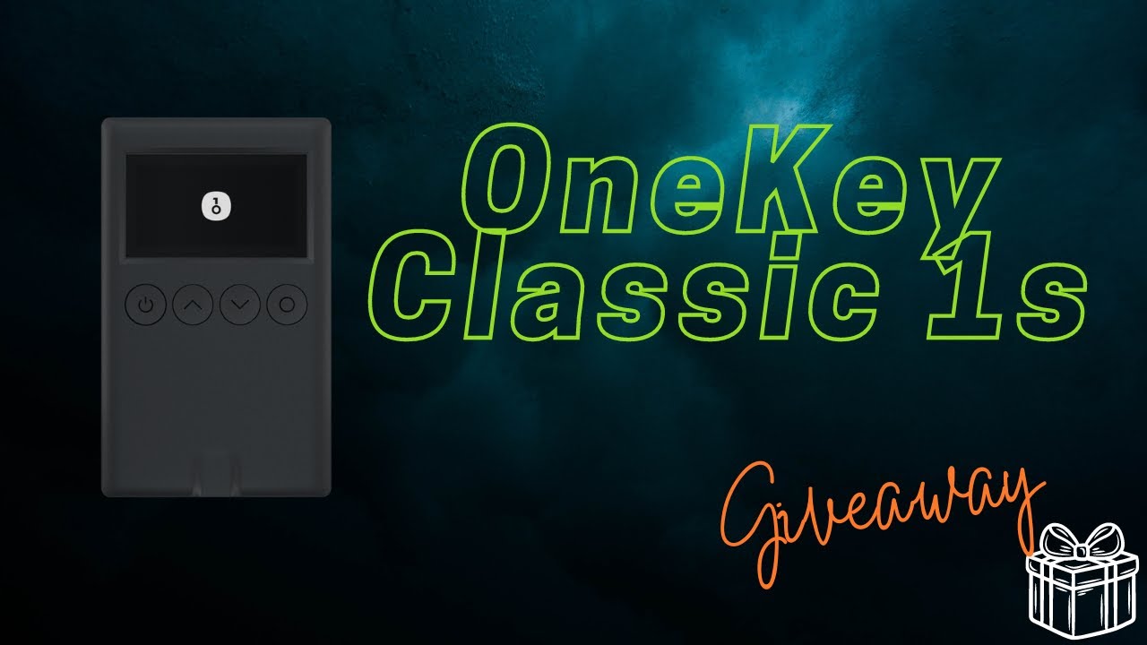 OneKey Classic 1s Hardware Wallet Review + Giveaway