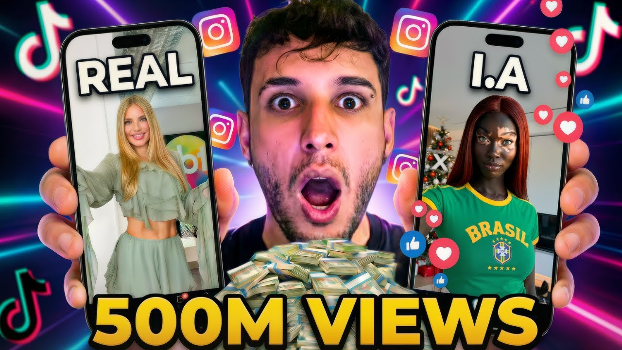 Criei uma INFLUENCER IA e Viralizei no TIKTOK | Ep1 - Série 0 a 10k com IA