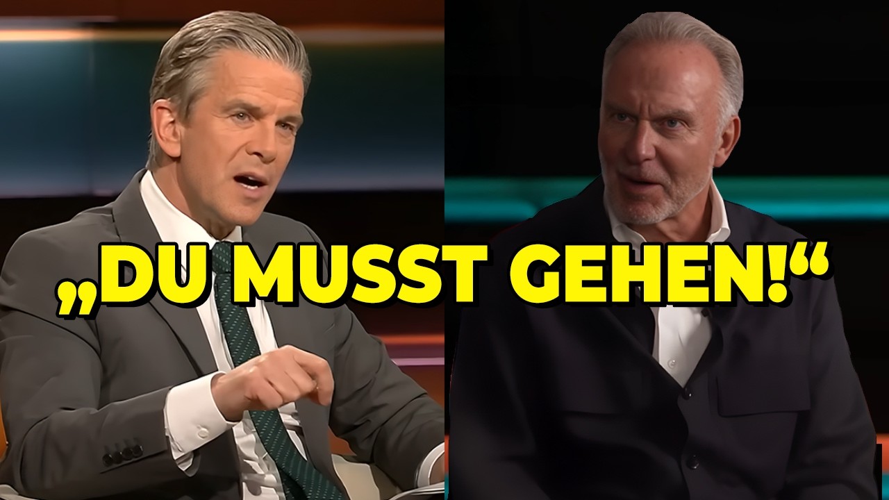 Karl Heinz Rummenigge nach hitzigem Streit aus Markus Lanz Show geworfen