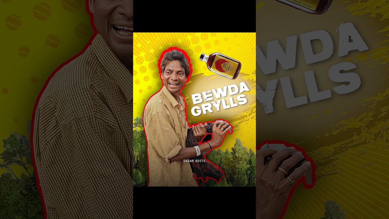 Man vs. Wild with Bewda Grylls | Sagar Edits #shorts