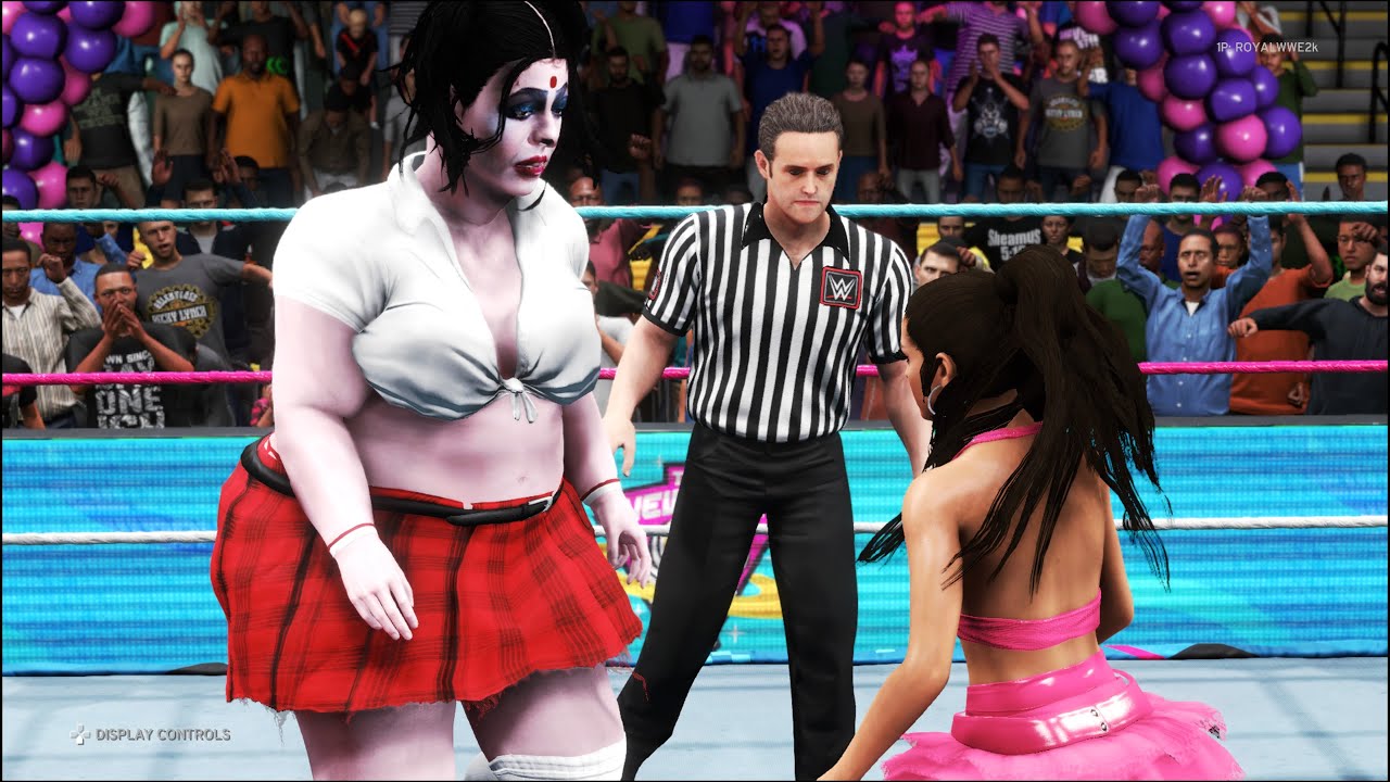 Ariana Grande vs. Indian Girl Amy - WWE 2K20 - Full Match 💖🇮🇳
