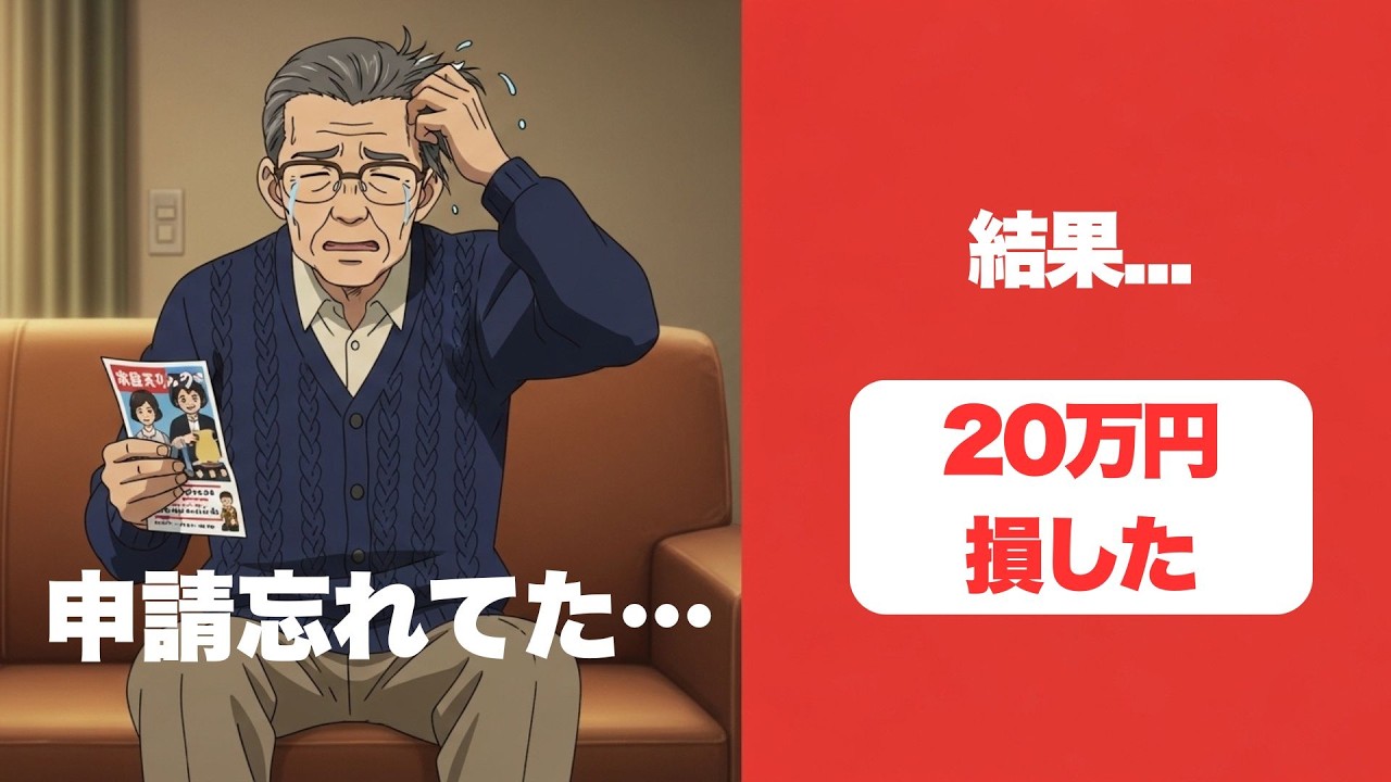 【60代の後悔】知らないせいで一生もらえないお金3選｜今すぐ確認したい制度