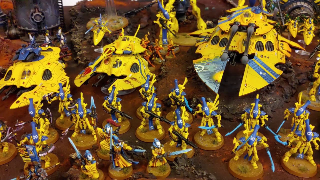 PHANTASOS SHOWCASE - Aeldari Craftworld Iyanden - Phantasos Studio