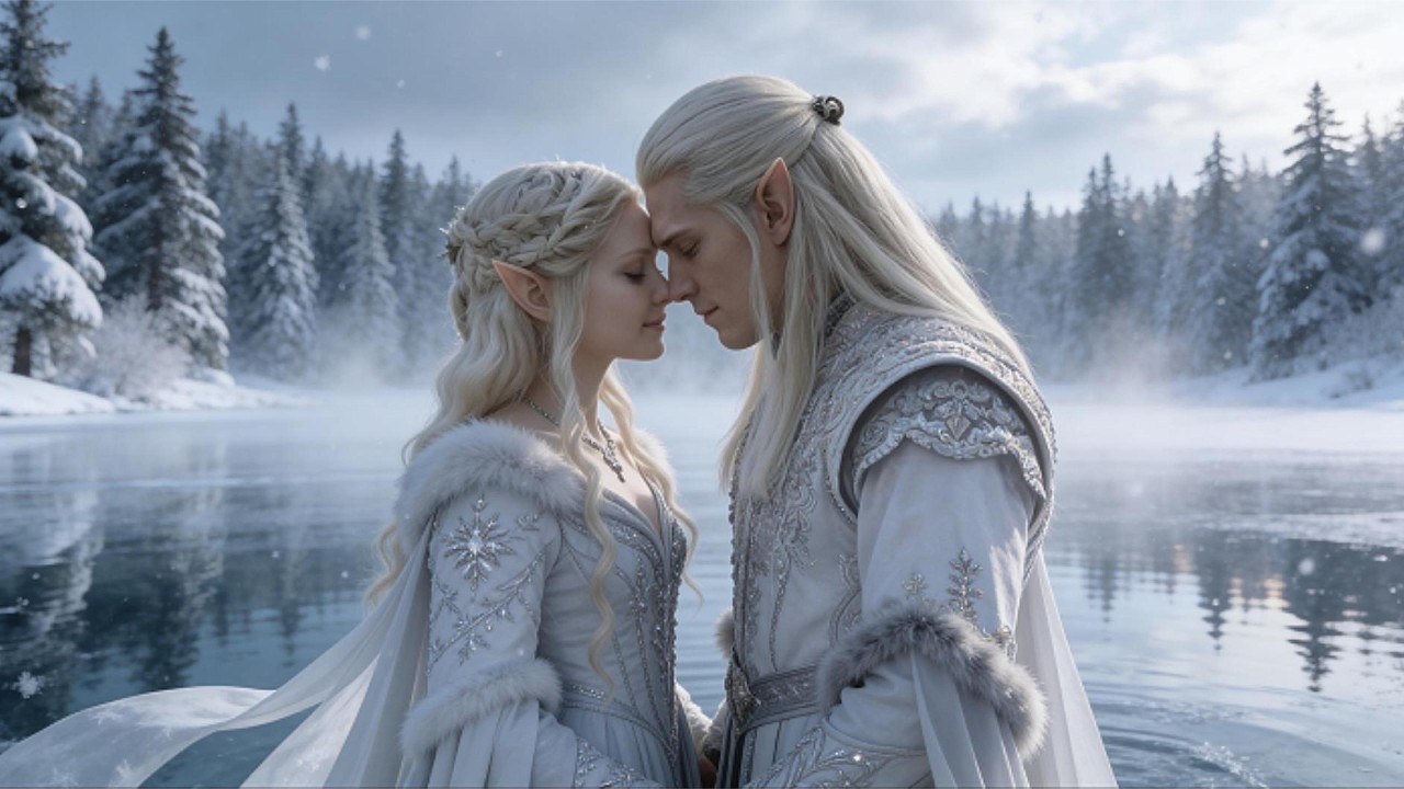 Beyond the Veil of Silver Moon | The Starlit Path of the Elven Kingdom