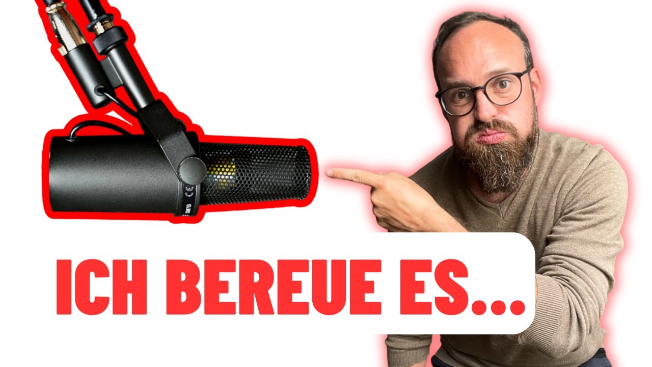 Ich wünsche, ich hätte dieses Tonstudio Equipment nie gekauft…