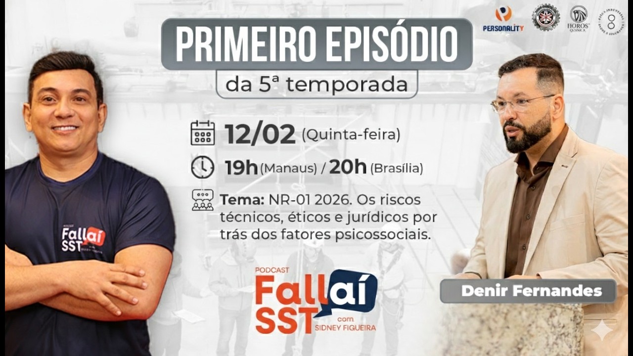 🚨 FALLAÍ SST! 🚨🎙️ O primeiro podcast do ano está no ar!