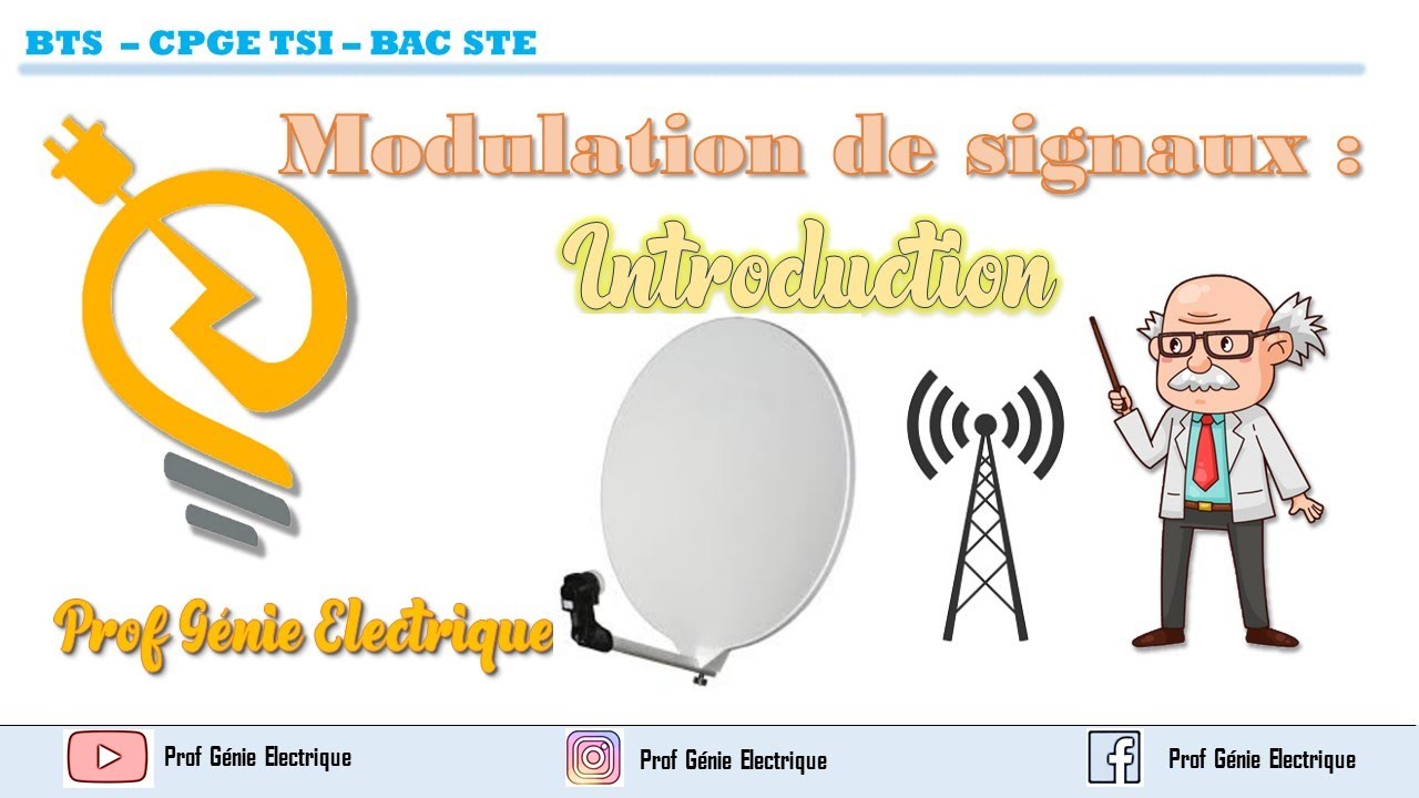 modulation des signaux : Introduction