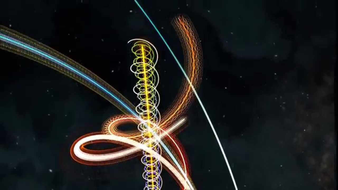 Solar System in Motion: A Helical Visualization of Time