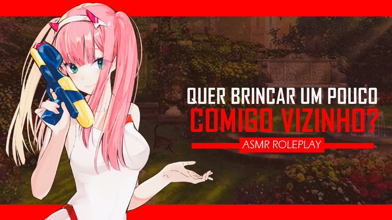 ASMR NOVA VIZINHA BRINCANDO COM VOCÊ
