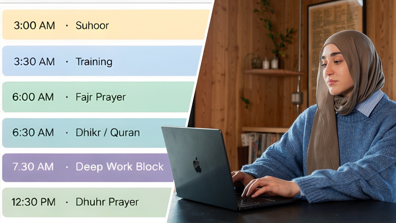 Building a Ramadan Routine | Episode 1 - ramadan series