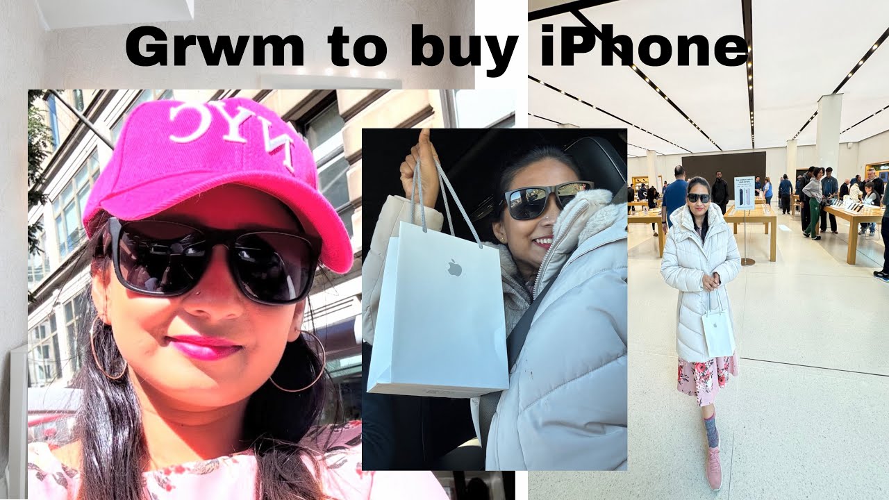 Get ready with me to buy new iPhone 17 #makeuptutorial #quicktips #iphone17 #iphone 