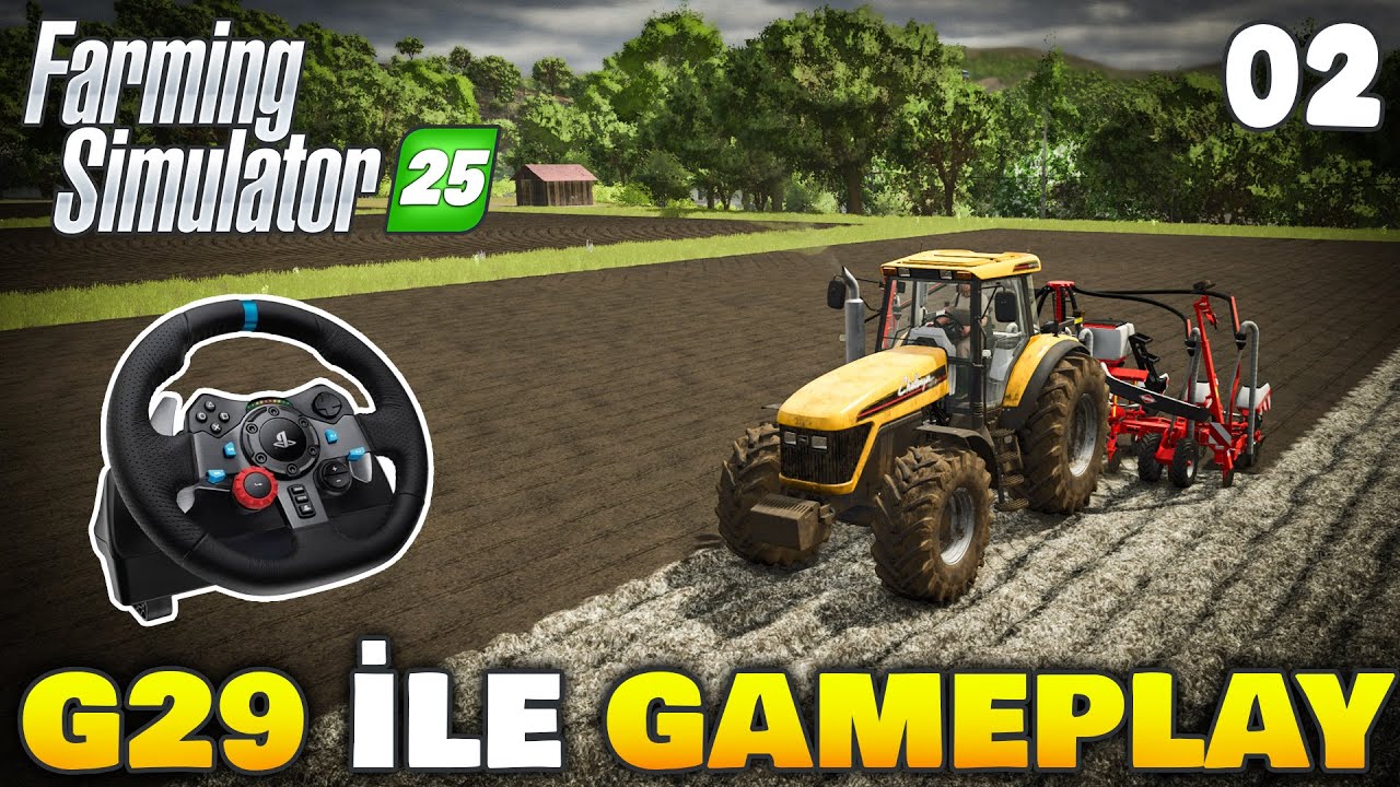 İnek &Ccedil;itlerini Sattık!🌾G29 Setiyle Gameplay | FS25 Oynanış Rehberi 🚜 #2