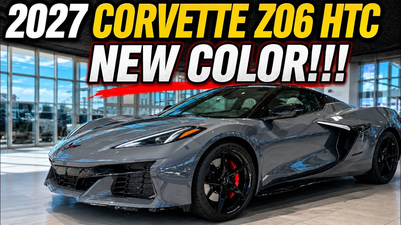 2027 Corvette Z06 3LZ HTC w nowym kolorze: Czy Z06 JEST WARTA swojej ceny w por&oacute;wnaniu do Grand S...