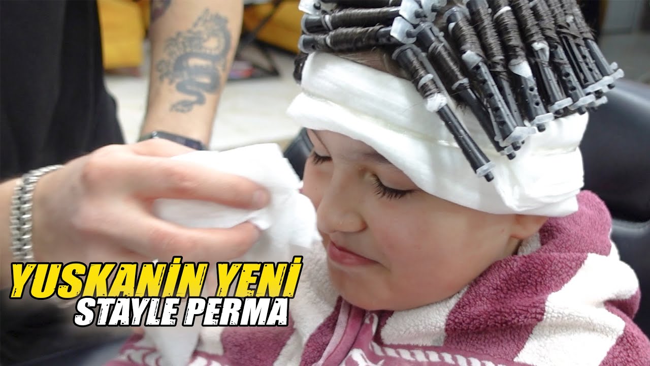 OĞLUM YUSKA'NIN YENİ SAÇ MODELİ! ✂️ PERMA – BÖYÜK DƏYİŞİM
