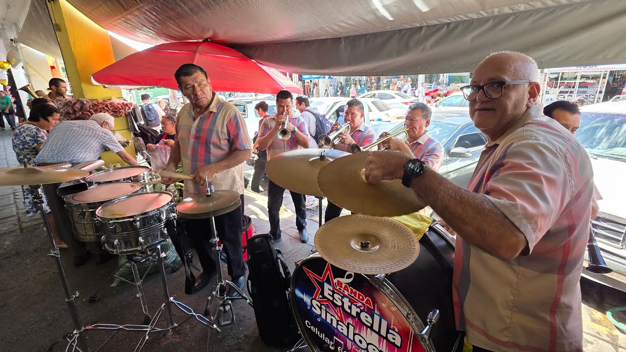 #envivo CON BANDA CELEBRAN EL 107 ANIVERSARIO DEL MERCADO GARMENDIA, EN CULIACÁN