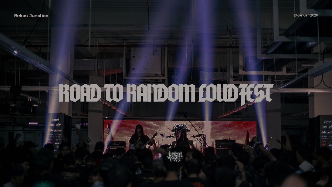 Death Vomit - Road to Random Loudfest at Bekasi,Jawa Barat 24.01.2026