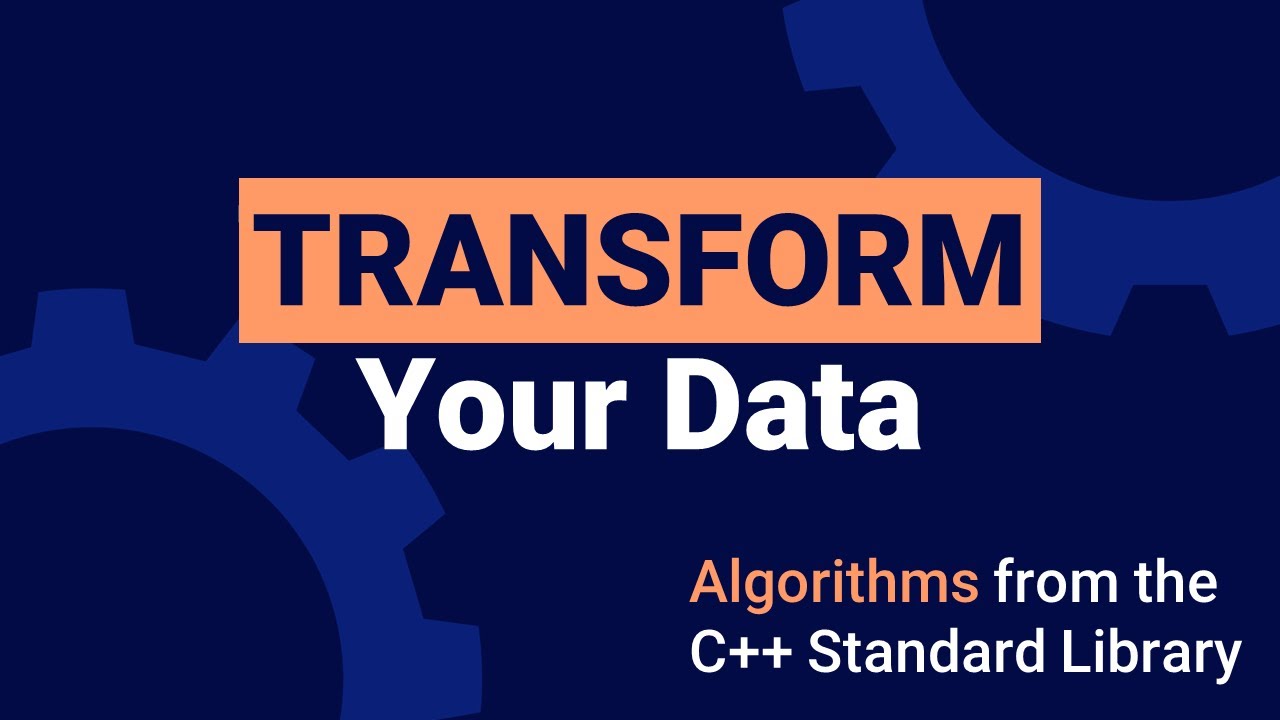 transform and for_each - Algorithms from the C++ standard library