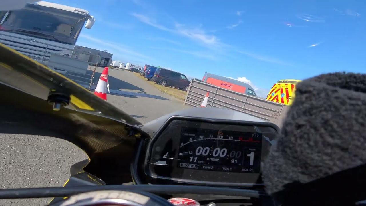 Anglesey Coastal Onboard GoPro - No Limits Racing Test Day - 18/7/25 Yamaha R1 15 - Final session