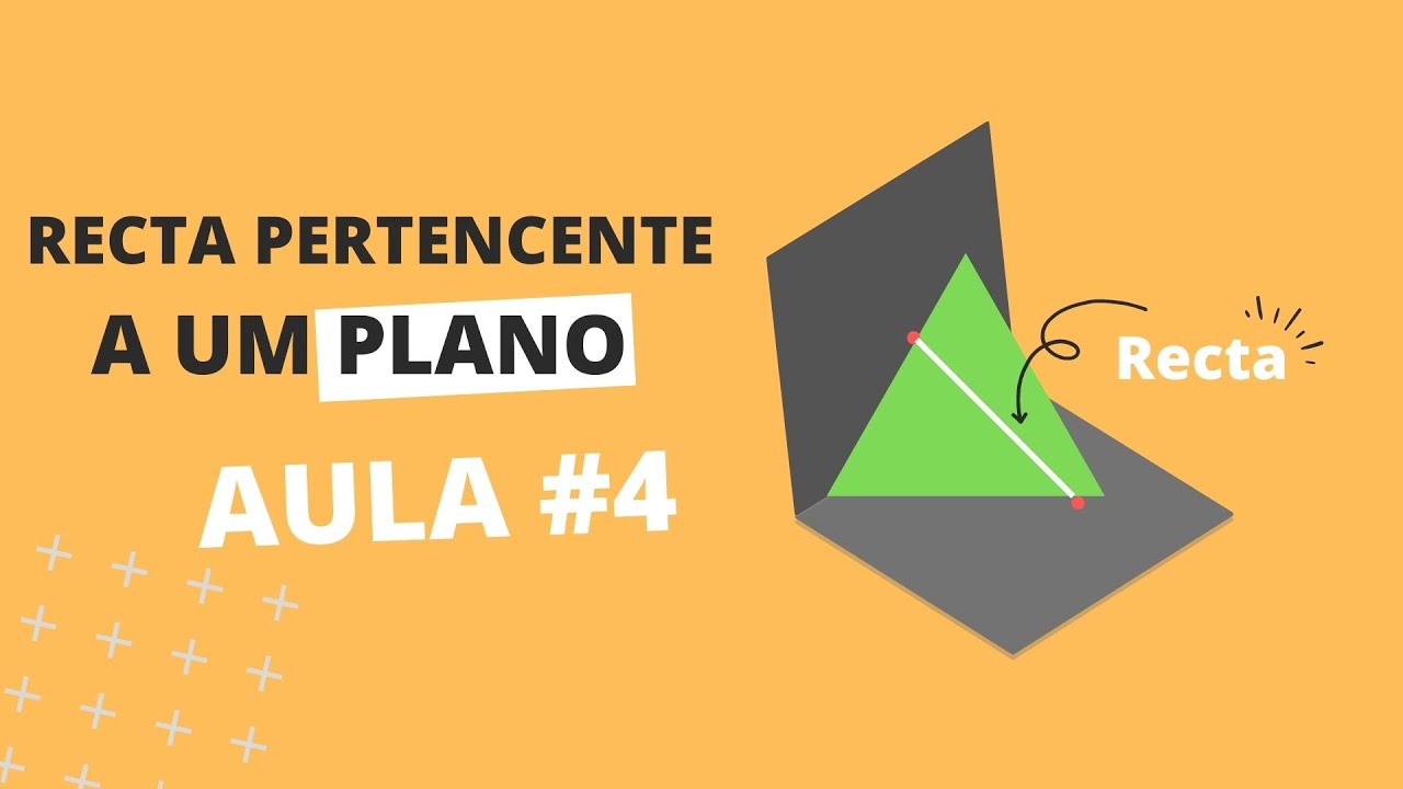 🔰Aula 4 - Recta Pertencente a um plano - Resolvendo Exercícios -  DGD FÁCIL